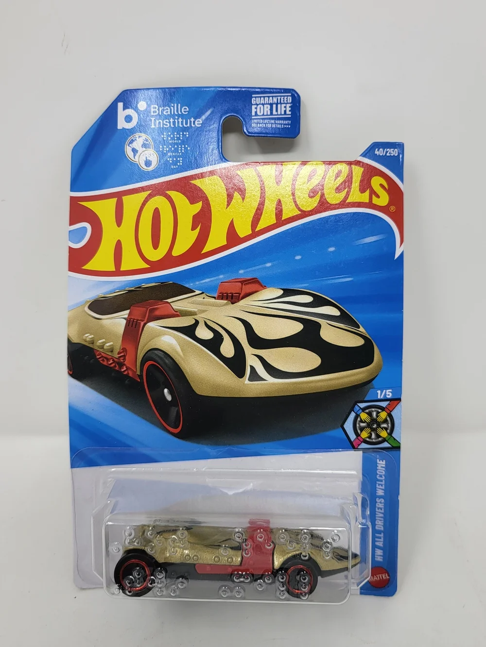 Hot Wheels Braille Roadster by Hot Wheels